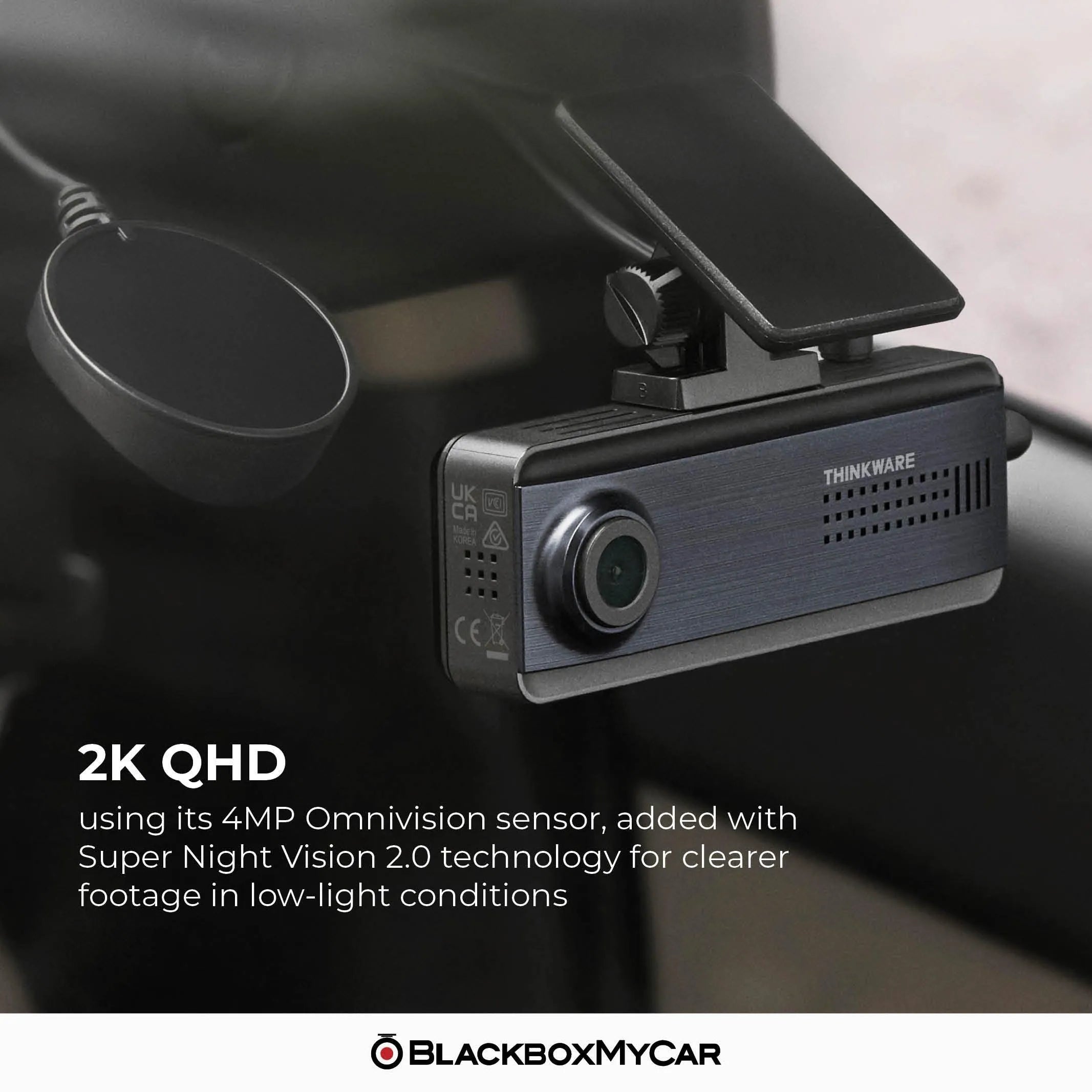 Thinkware Q200 1-Channel 2K QHD Dash Cam with GPS