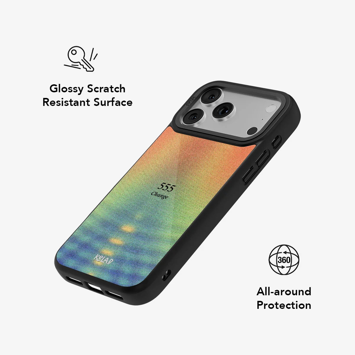 555 Change | Angel Number iPhone Case