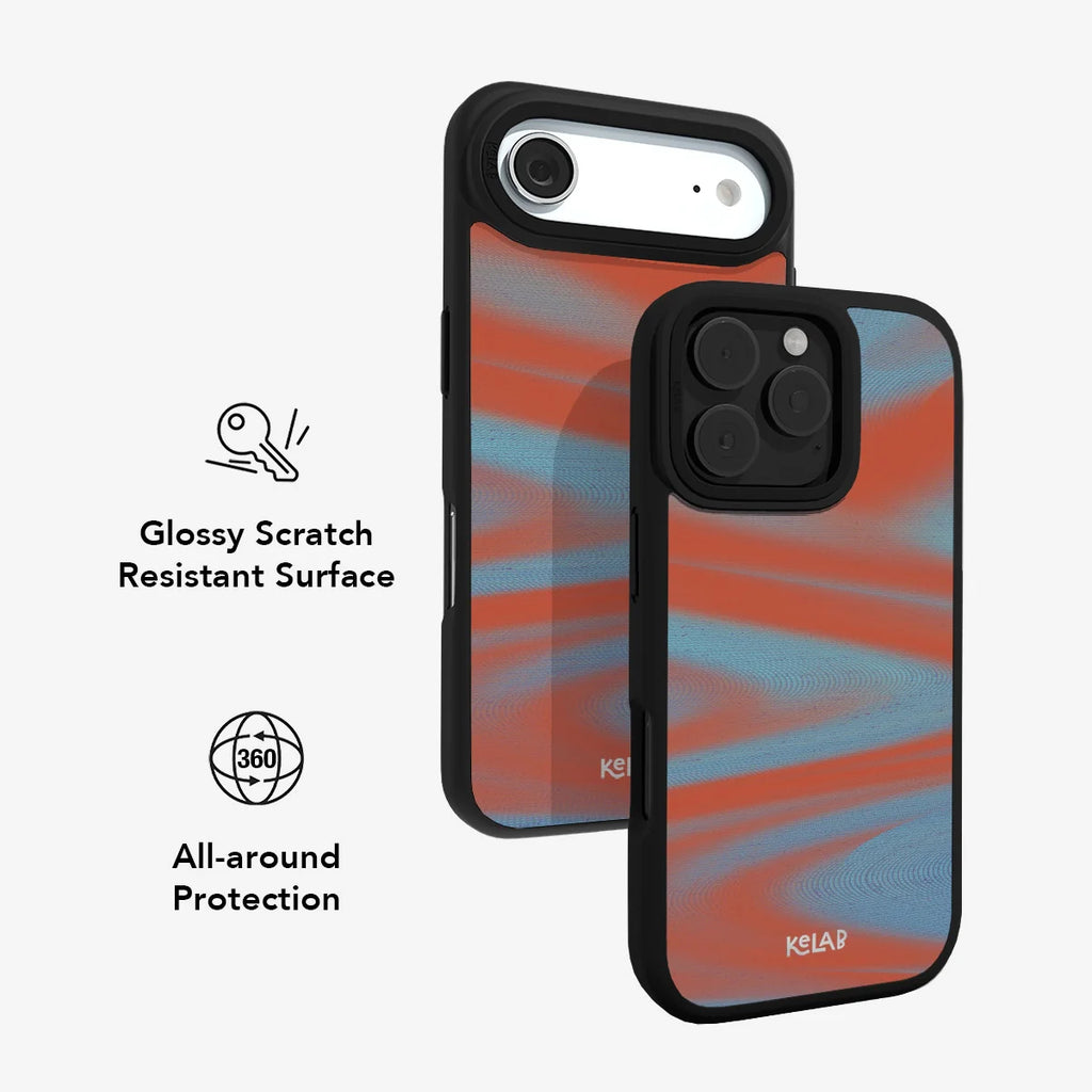 Aalto | Y2K Orange iPhone Case