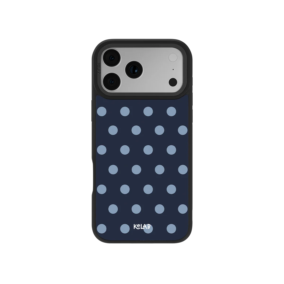 Abyssal Dot | Blue Polka Dot iPhone Case