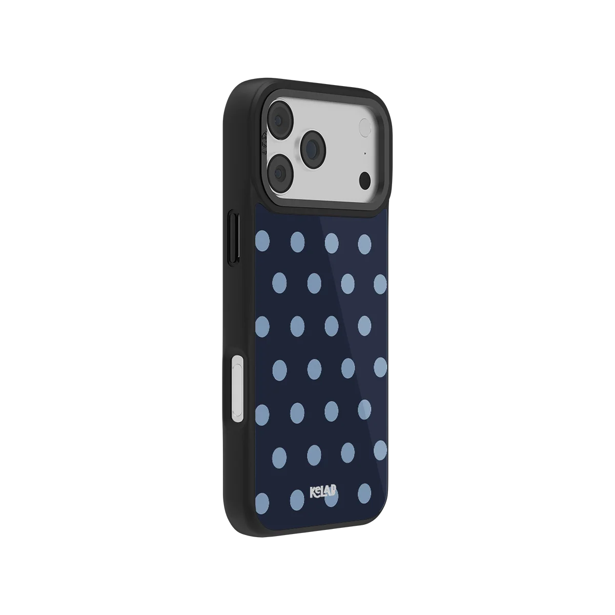 Abyssal Dot | Blue Polka Dot iPhone Case