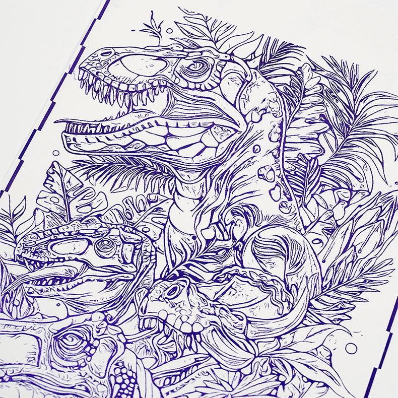 AIMO ROLL PAPER |separating tattoo stencil paper 210cm x 30m With bracket