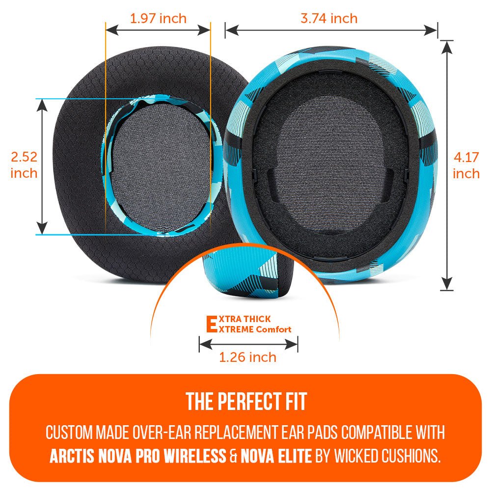 Arctis Nova Pro Wireless & Nova Elite Earpads - WC FreeZe Cooling Gel - J’s gadgets