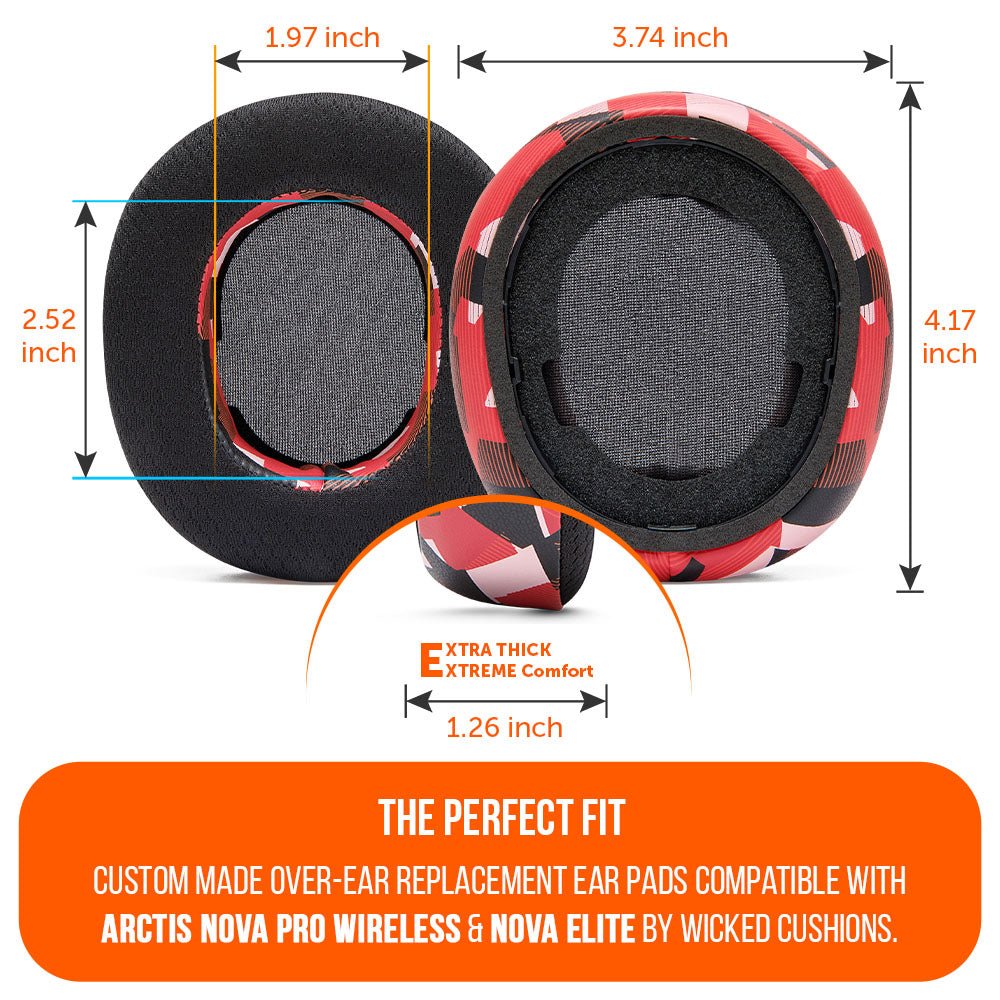 Arctis Nova Pro Wireless & Nova Elite Earpads - WC FreeZe Cooling Gel - J’s gadgets