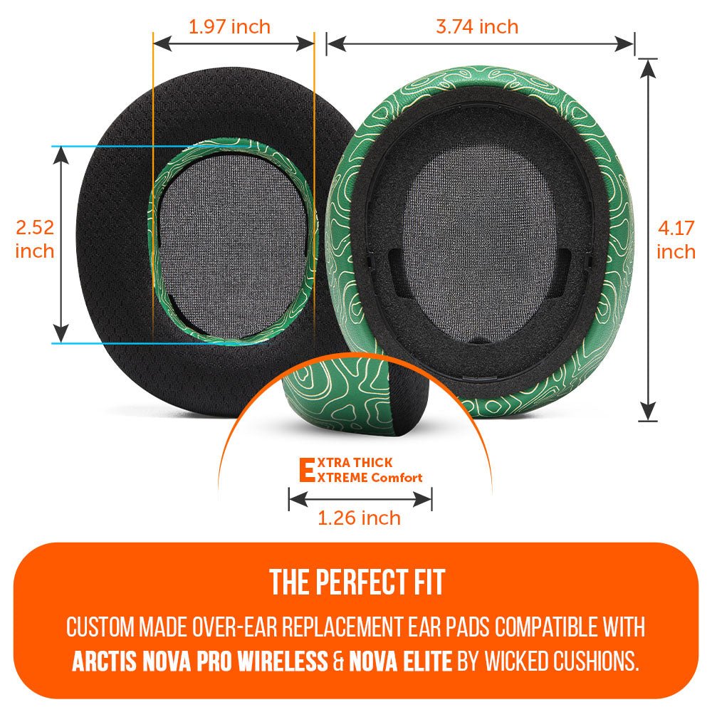 Arctis Nova Pro Wireless & Nova Elite Earpads - WC FreeZe Cooling Gel - J’s gadgets