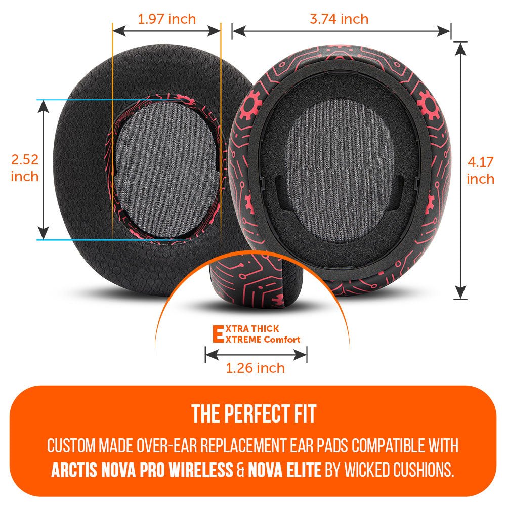 Arctis Nova Pro Wireless & Nova Elite Earpads - WC FreeZe Cooling Gel - J’s gadgets