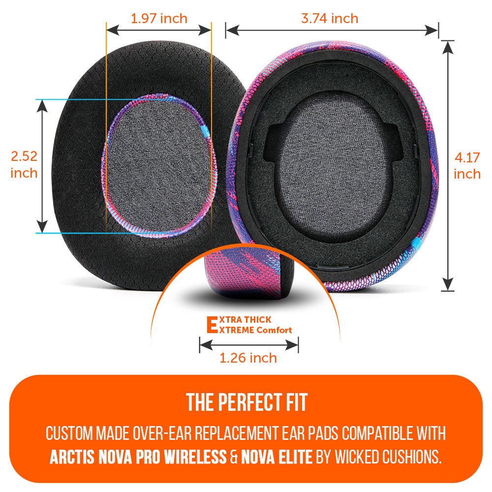 Arctis Nova Pro Wireless & Nova Elite Earpads - WC FreeZe Cooling Gel - J’s gadgets