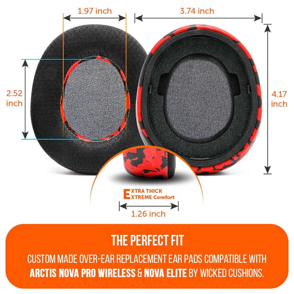 Arctis Nova Pro Wireless & Nova Elite Earpads - WC FreeZe Cooling Gel - J’s gadgets