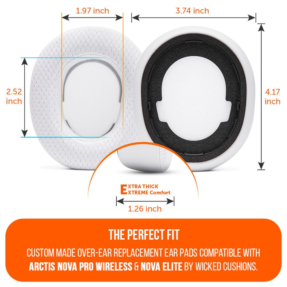 Arctis Nova Pro Wireless & Nova Elite Earpads - WC FreeZe Cooling Gel - J’s gadgets