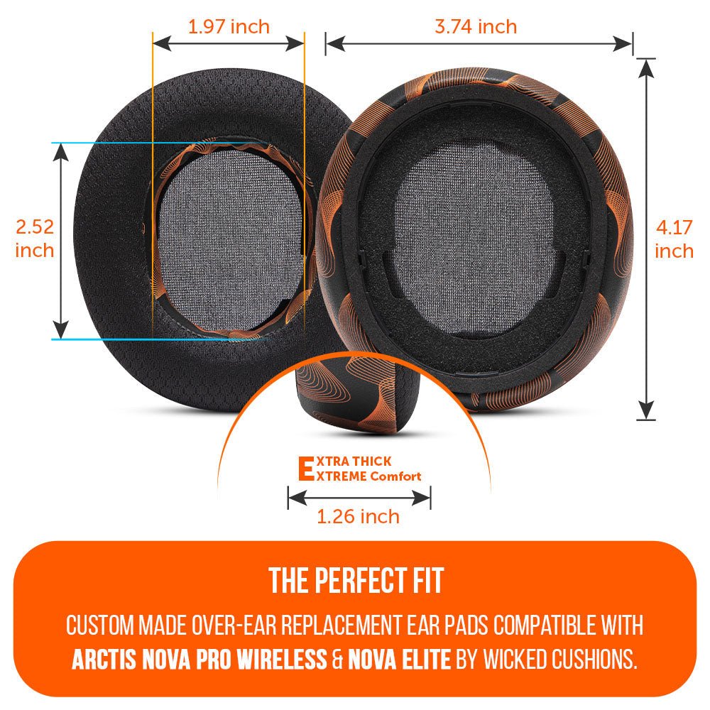 Arctis Nova Pro Wireless & Nova Elite Earpads - WC FreeZe Cooling Gel - J’s gadgets