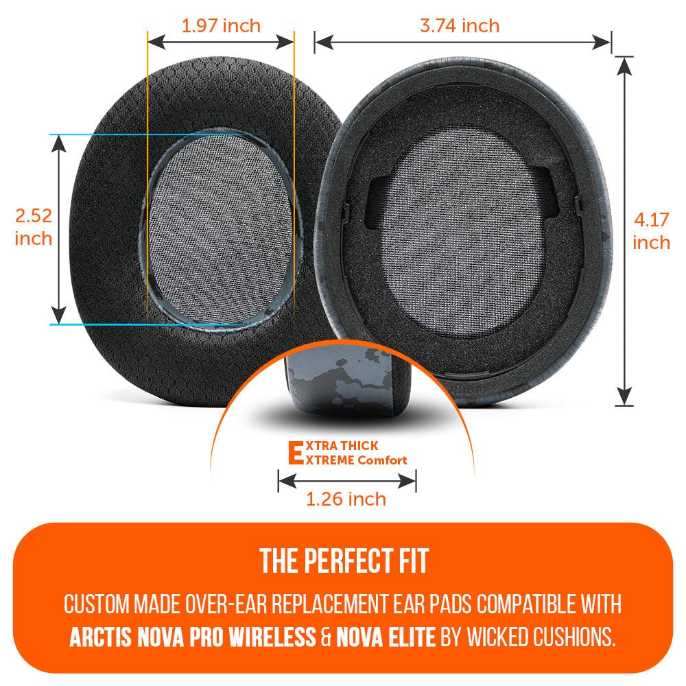 Arctis Nova Pro Wireless & Nova Elite Earpads - WC FreeZe Cooling Gel - J’s gadgets