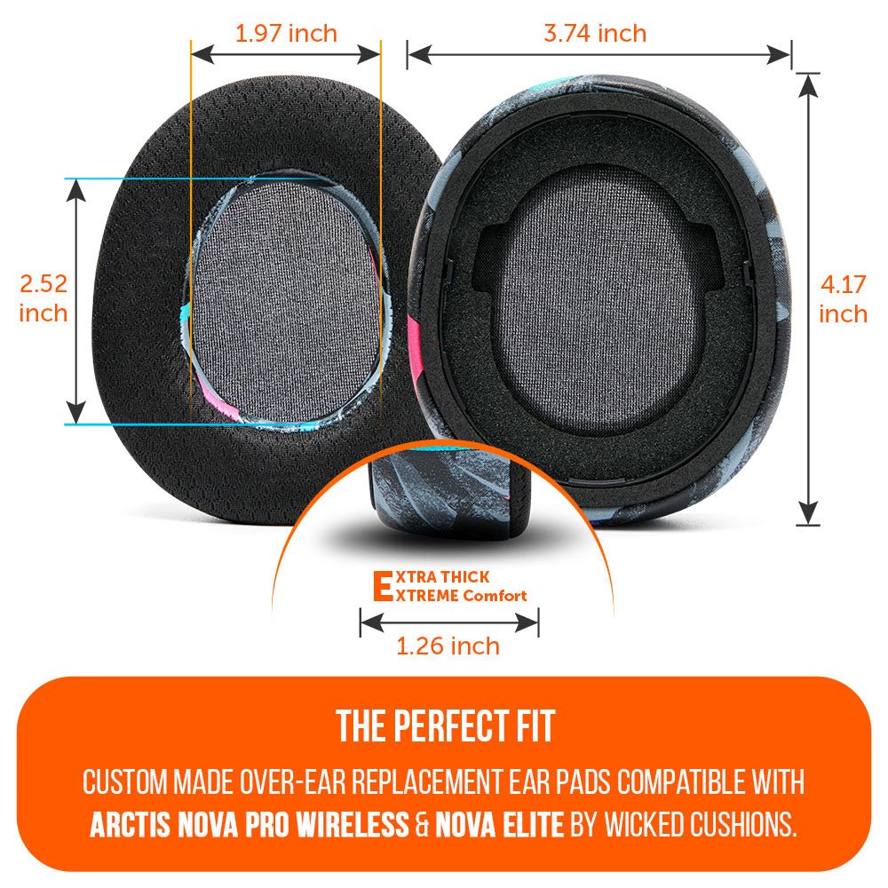 Arctis Nova Pro Wireless & Nova Elite Earpads - WC FreeZe Cooling Gel - J’s gadgets