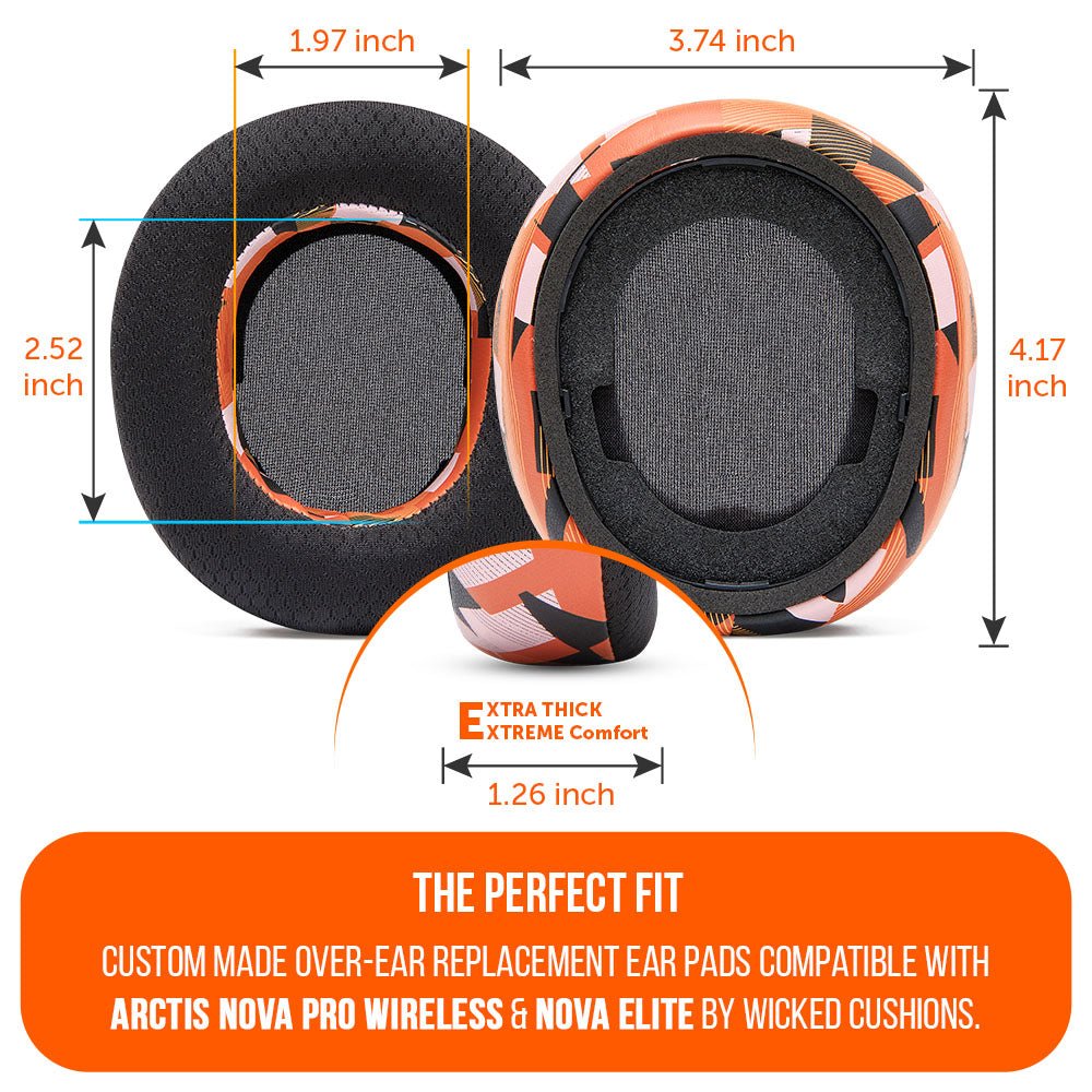 Arctis Nova Pro Wireless & Nova Elite Earpads - WC FreeZe Cooling Gel - J’s gadgets