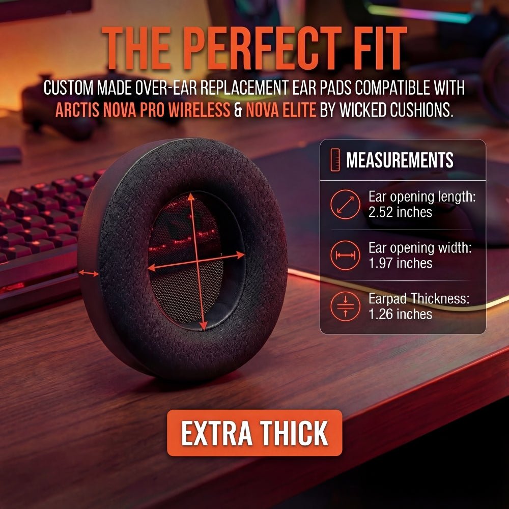 Arctis Nova Pro Wireless & Nova Elite Earpads - WC FreeZe Cooling Gel - J’s gadgets