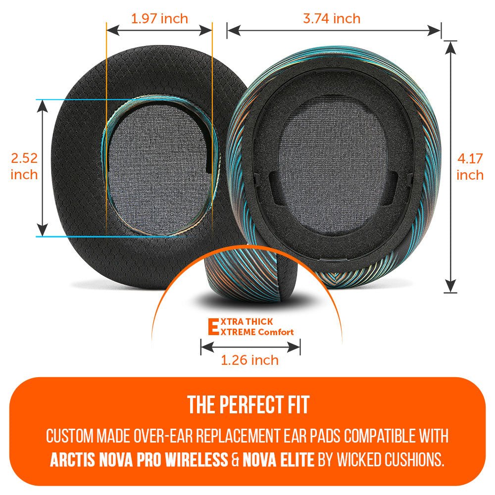 Arctis Nova Pro Wireless & Nova Elite Earpads - WC FreeZe Cooling Gel - J’s gadgets