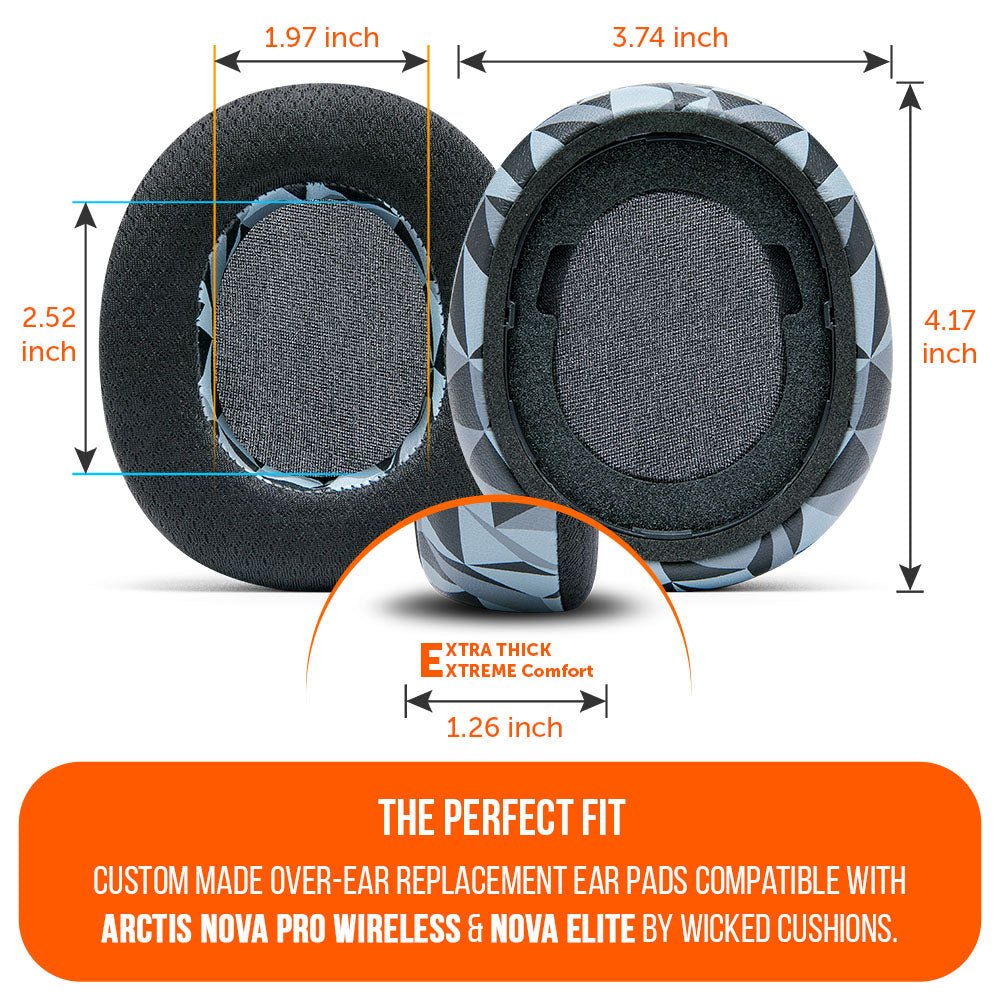 Arctis Nova Pro Wireless & Nova Elite Earpads - WC FreeZe Cooling Gel - J’s gadgets