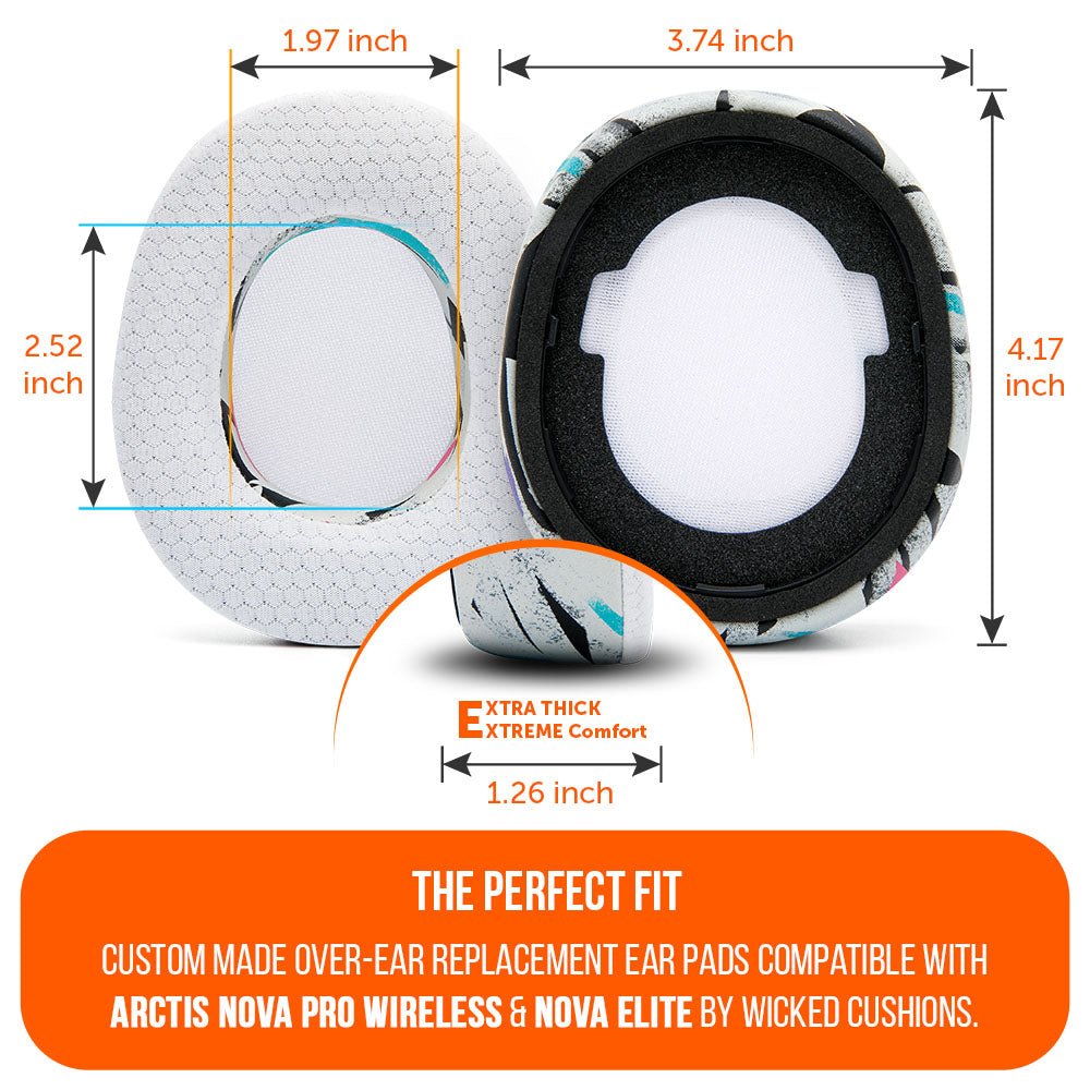 Arctis Nova Pro Wireless & Nova Elite Earpads - WC FreeZe Cooling Gel - J’s gadgets