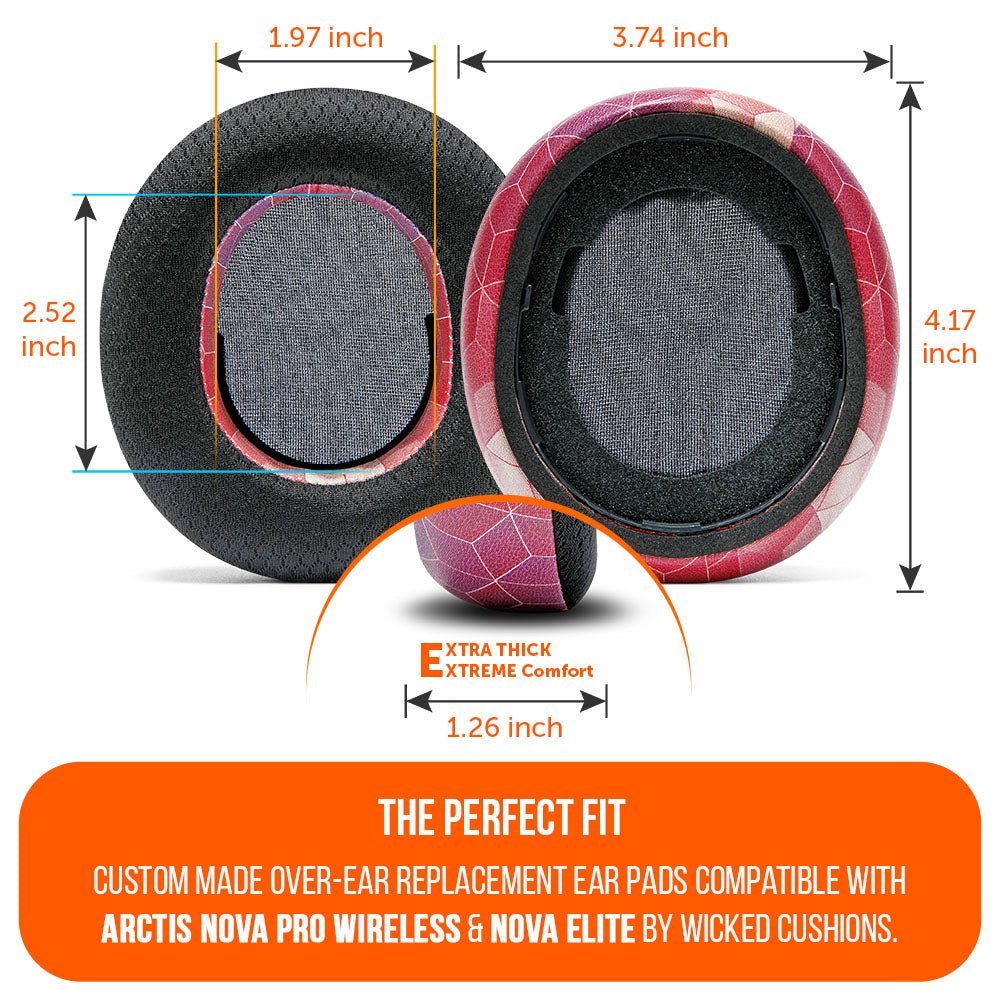 Arctis Nova Pro Wireless & Nova Elite Earpads - WC FreeZe Cooling Gel - J’s gadgets