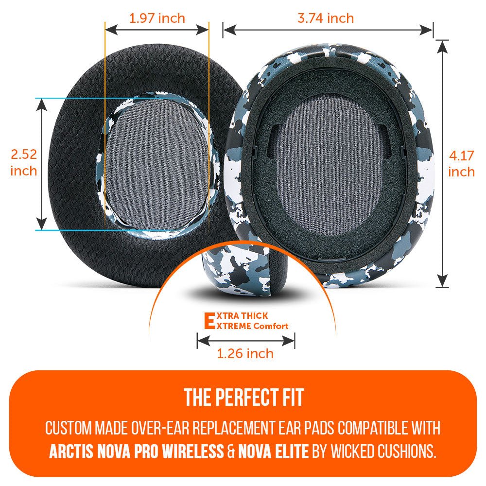 Arctis Nova Pro Wireless & Nova Elite Earpads - WC FreeZe Cooling Gel - J’s gadgets