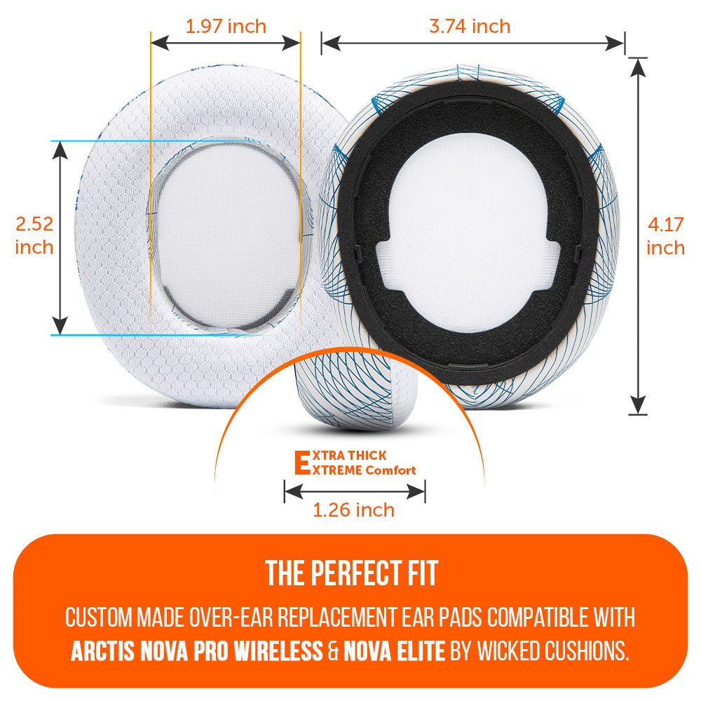 Arctis Nova Pro Wireless & Nova Elite Earpads - WC FreeZe Cooling Gel - J’s gadgets