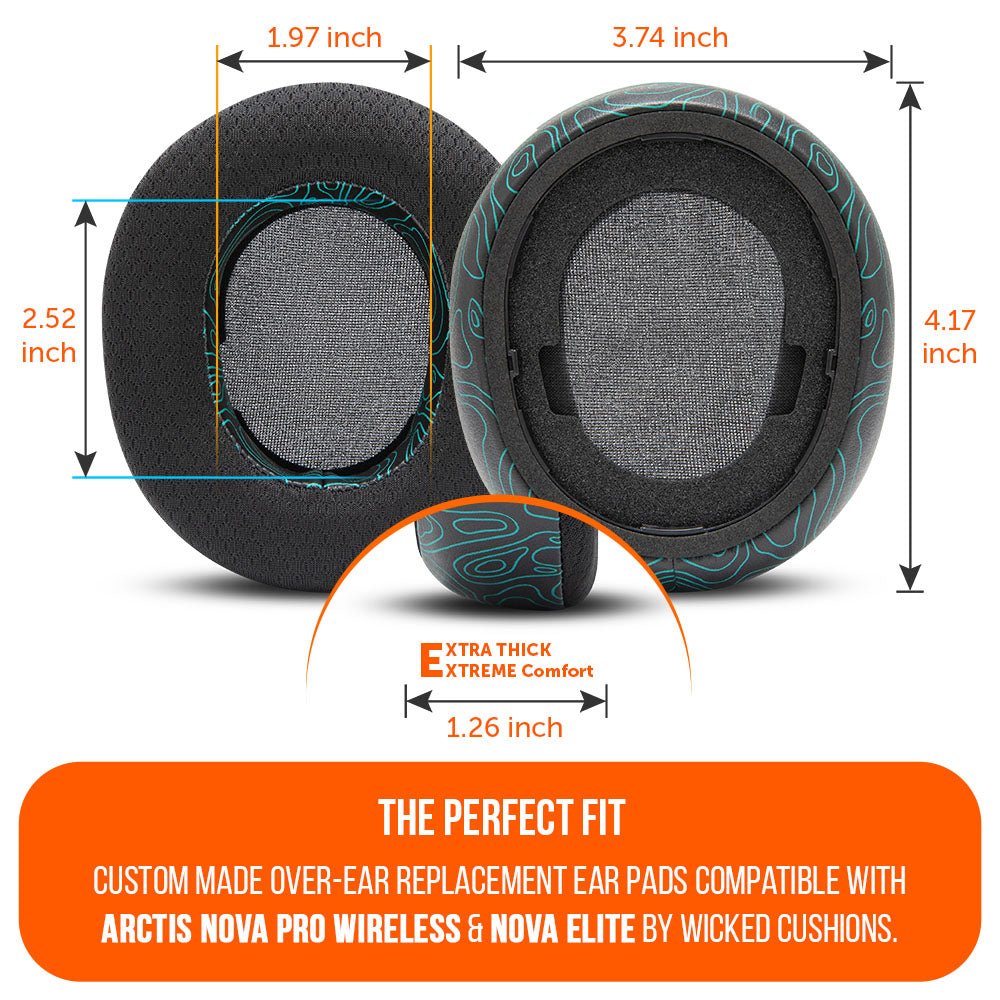 Arctis Nova Pro Wireless & Nova Elite Earpads - WC FreeZe Cooling Gel - J’s gadgets