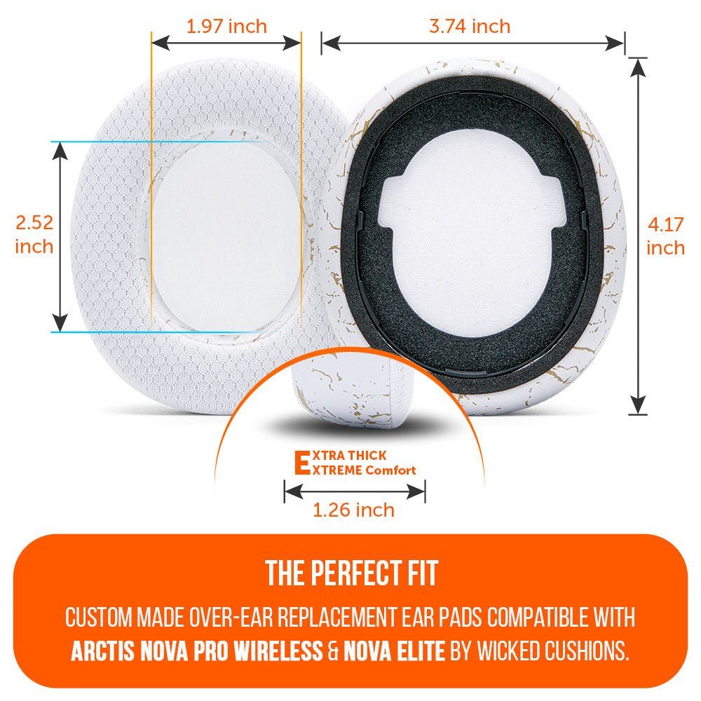 Arctis Nova Pro Wireless & Nova Elite Earpads - WC FreeZe Cooling Gel - J’s gadgets