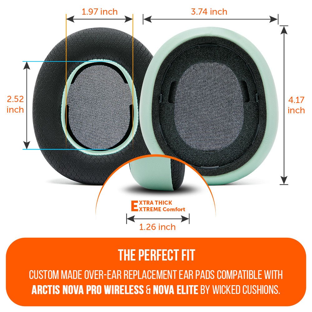Arctis Nova Pro Wireless & Nova Elite Earpads - WC FreeZe Cooling Gel - J’s gadgets