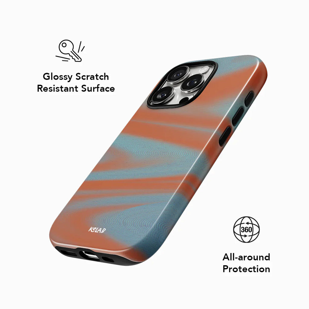 Aalto | Y2K Orange iPhone Case